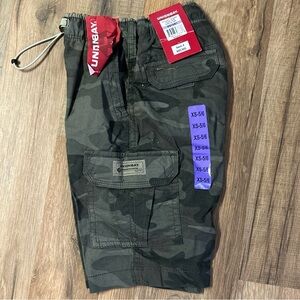 Boys Size XS(5/6) UNIONBAY Youth Cargo Shorts Camo  Summer New